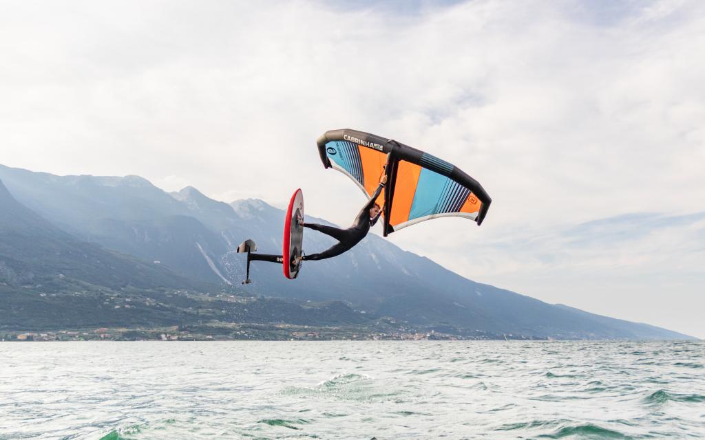 Wing foil Garda lake 0F3A4619