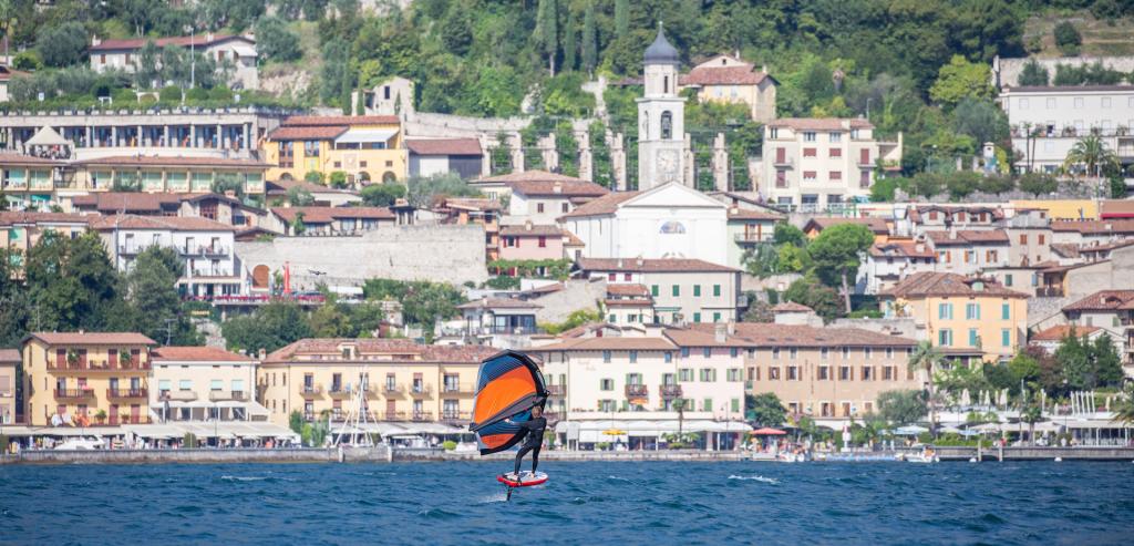 Wing foil Garda lake IMG 4913